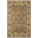 SAFAVIEH Heritage Regis Traditional Wool Area Rug Brown/Ivory 4 6 x 6 6 Oval