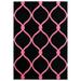 United Weavers Bristol Area Rug 2050 11586 Rodanthe Pink Bumped Ogee 2 7 x 7 4 Rectangle