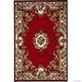 Allstar Rugs Allstar Woven Printed Vintage Rug Red 5 2 x7 1 5 x 8