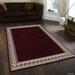 Allstar Red Woven High Quality Rug. Traditional. Persian. Flower. Western. Design Area Rug (7 7 x 10 6 )