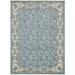 Unique Loom Sheffield Narenj Rug Blue/Beige 10 x 13 1 Rectangle Floral Traditional Perfect For Living Room Bed Room Dining Room Office