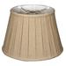 Royal Designs 19 Empire English Pleat Lamp Shade Linen Cream