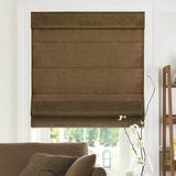 Chicology Cordless Roman Shades Belgian Chocolate (Light Filtering) 35 W X 64 H