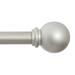 KenneyÂ® Chelsea 5/8 Standard Decorative Window Curtain Rod 28-48 Brushed Nickel