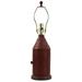 Park Designs Punched Revere Lamp 19 Red