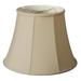 Royal Designs 15 inch Modified Bell Lamp Shade Linen Beige Fabric