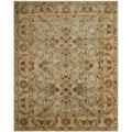 SAFAVIEH Classic Chedomir Floral Wool Area Rug Rust/Green 7 6 x 9 6