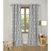 Ashmont Printed Blackout Grommet Window Curtain Set