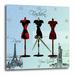 3dRose Paris and New York Fashion Dress Forms - Wall Clock 10 by 10-inch
