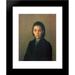 Portrait of Olga Kostycheva 20x24 Framed Art Print by Nikolai Ge