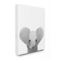 The Kids Room by Stupell Baby Elephant Animal Kids Painting Canvas Wall Art by Leah Straatsma