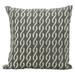 Nourison Luminecence Beaded Infinities Silver Grey Throw Pillow