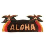 Aloha Sign w/ Palm Trees 14 - Tropical Decor | #bag1501840