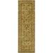 SAFAVIEH Persian Legend Adrian Floral Bordered Wool Runner Rug Moss/Beige 2 6 x 8