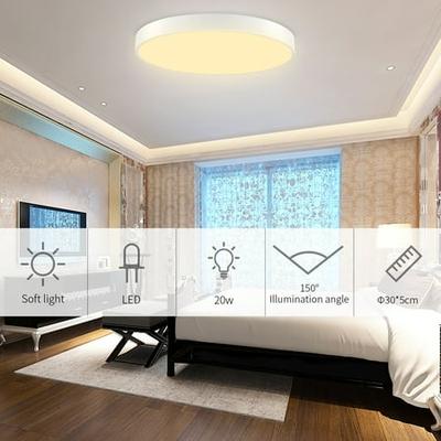 5-36W LED Round Modern Ceiling Light Home Bedroom Kitchen Mount Fixture Lamp ！ 