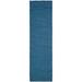 SAFAVIEH Natural Fiber Geraldine Geometric Jute Runner Rug Blue 2 3 x 8