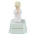 Pacific Giftware Fine Porcelain My First Communion Girl Music Box 5.25 H White