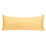 PiccoCasa Body Pillow Cover Cotton Body Pillowcase for Adult Apricot 20 x 72