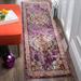 SAFAVIEH Monaco Toria Traditional Runner Rug Violet/Fuchsia 2 2 x 10