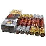 GovindaÂ® Incense - Gold Silver - 120 Incense Sticks Premium Incense Masala ...