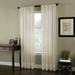 Curtainworks Soho Voile Indoor Curtain Polyester Sheer Poletop Single Panel Oyster 59 x 120