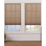 Safe Styles UBD36X64CM Cordless Light Filtering Pleated Shade Camel - 36 x 64 in.
