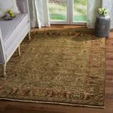 Safavieh Oushak Hand-knotted Treasures Wool Heirloom Rug Ivory/Rust 5 x 7 6 Contains Latex 5 x 8 Living Room Ivory Rectangle Traditional