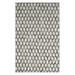 SAFAVIEH Studio Leather Merton Geometric Runner Rug Ivory/Grey 2 3 x 7