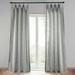 Ash Grey Heavy Faux Linen Curtain (1 Panel) Ash Grey 50W X 84L