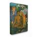 Stupell Home DÃ©cor Tropical Landscape Native Figures Classic Painting Canvas Wall Art by Paul Gauguin