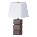 Ore International 2038 27.5 Table Lamp - Walnut Finish