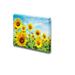 wall26 - Canvas Prints Wall Art - Sunflower Field under Sunny Sky | Modern Wall Decor/Home Decoration Stretched Gallery Canvas Wrap Giclee Print. Ready to Hang - 12 x 18