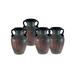 6 H Myria 4-Piece Art Glass Vase Set