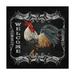 Trademark Fine Art Welcome Rooster 3 Canvas Art by Jean Plout