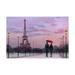 Trademark Fine Art Red Paris Umbrella Canvas Art by Chris Consani