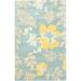 SAFAVIEH Soho Brooklyn Floral Wool Area Rug Blue/Multi 2 x 3