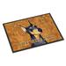 Carolines Treasures SS4891JMAT Black and Tan Doberman Wipe your Paws Indoor or Outdoor Mat 24x36 36 L x 24 W