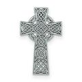 FB Jewels Silver-tone Celtic Cross Wall Plaque