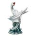 Ebros White Arctic Snow Winter Dragon On Giant Crystal Ice Rocks Statue Winterland Dragon Fantasy Decorative Figurine