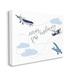 The Kids Room by Stupell Never Stop Exploring Airplanes Oversized Stretched Canvas Wall Art 24 x 1.5 x 30