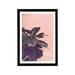 Wynwood Studio Floral and Botanical Framed Wall Art Prints Blush Plant Botanicals Home DÃ©cor - Green Pink 13 x 19