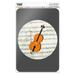 Cello Sheet Music Notes Treble Clef Home Business Office Sign