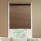 Chicology Snap-N -Glide Cordless Roller Shade Felton Truffle (Natural Woven) 65 W X 72 H