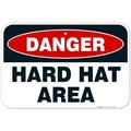 Danger Hard Hat Area Sign