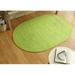 Better Trends Sunsplash 100% Polypropylene 20 x 30 Braided Rug Indoor Use for Adult - Chartruese