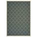 Moretti Parker Area Rug 6025L Grey Lines Ogee 5 3 x 7 6 Rectangle