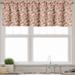 Ambesonne Love Window Valance Colorful Little Hearts 54 X 12 Pale Blue Pale Pink