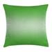 Ombre Throw Pillow Cushion Cover Green Grass in the Vivid Spring Season Inspired Modern Digital Design Room Decorations Decorative Square Accent Pillow Case 18 X 18 Inches Green by Ambesonne