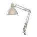 LS Task Lamp- 45in Arm with Edge Clamp- White