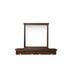FOA Spruce Transitional Mirror - Brown Cherry